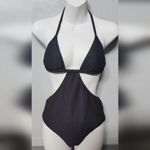 American Eagle Outfitters Black One Piece Swimsuit